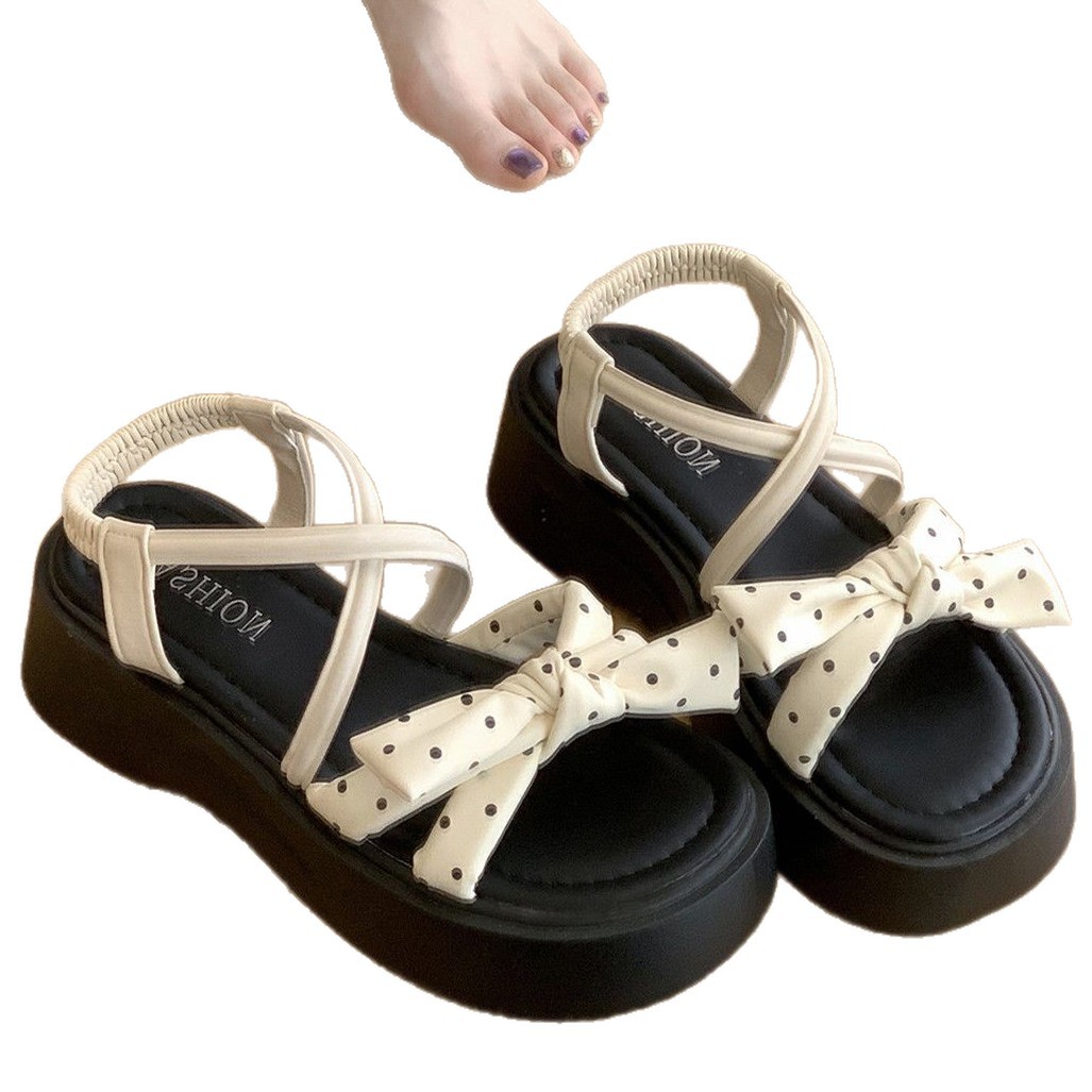 2026 primavera nueva sandalias de playa casuales de suela gruesa sandalias velcro suaves sandalias adelgazantes sandalias para mujeres