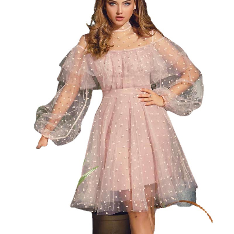 Elegante Vestido de Noche, Nuevo Estilo Otoño-Invierno 2025, Color Champán, Estilo Hada, Manga Larga, para Banquetes, Eventos Sociales, Anfitrionas