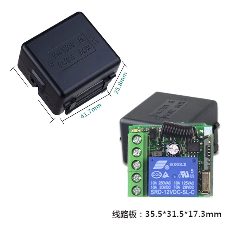 12V одноканальный переключатель управления электрический замок устройство контроля доступа Контроллер лампы пульт дистанционного управления Переключатель костюм