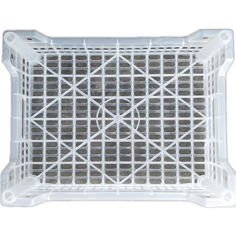 水果蔬菜蘑菇框篮运输周转箱长方形塑料葡萄采摘筐加固47x35x16cm