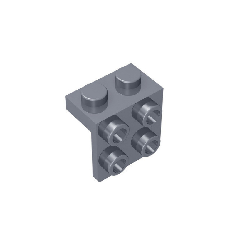 【50g】44728兼容乐高92411小颗粒积木MOC零配散件 1x2-2x2托架件|undefined