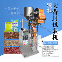 全自动颗粒背封立式包装机 小袋洗衣粉清洁粉彩漂剂颗粒包装机