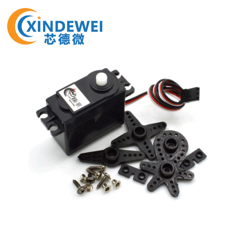 厂家直销 360度连续旋转舵机 360舵机 DS04-NFC舵机 直流减速电机