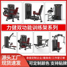 全套商用健身器材健身房专用双功能综合训练器背腹肌训练运动器械