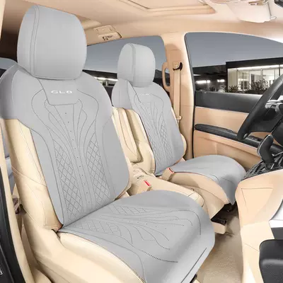 Modelə uyğun (Original) oturacaq örtükləri — Buick gl8 Seat Cover Four - silver-mother-ash-buick-gl8-special-main-and-auxiliary-driver-two-seats-special-car