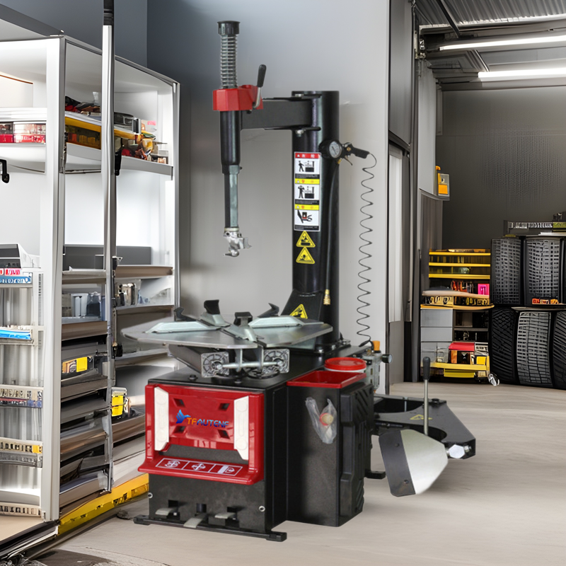 Desmontadora de Neumáticos Eléctrica de Venta Directa de Fábrica, Máquina de Desmontaje de Neumáticos con Vacío, Eficiente y Ahorradora de Energía