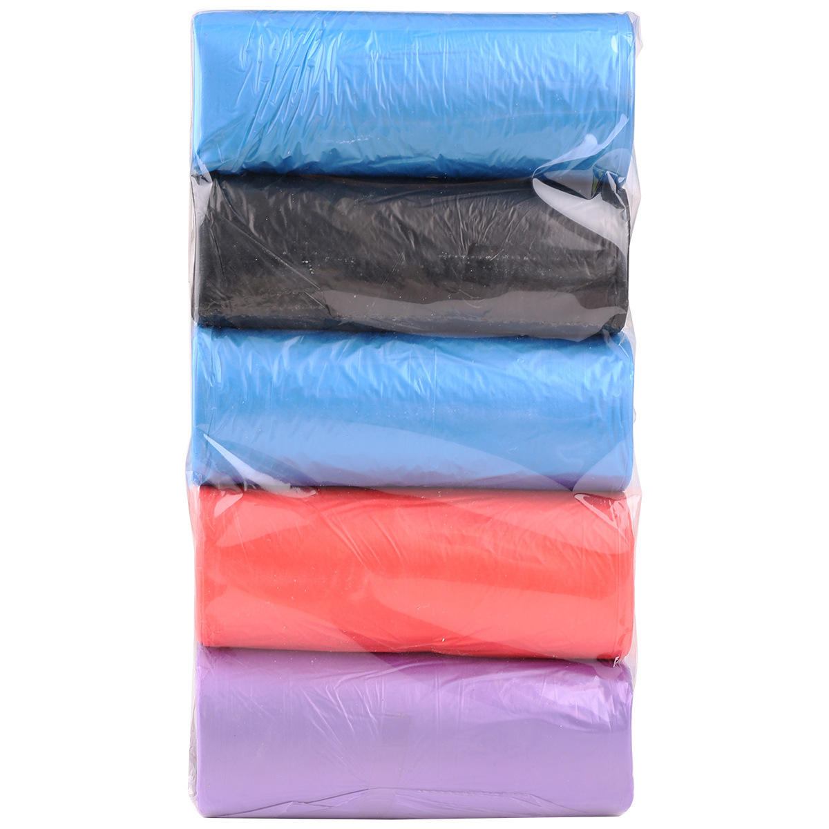 Deli 33185 oficina del hogar bolsa de basura engrosada resistente bolsa de plástico 45*55cm 5 rollos 150 unids
