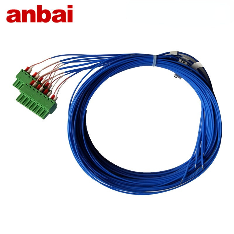 安柏(anbai)温度仪热电偶K型热电偶 标配热电偶线（8根）