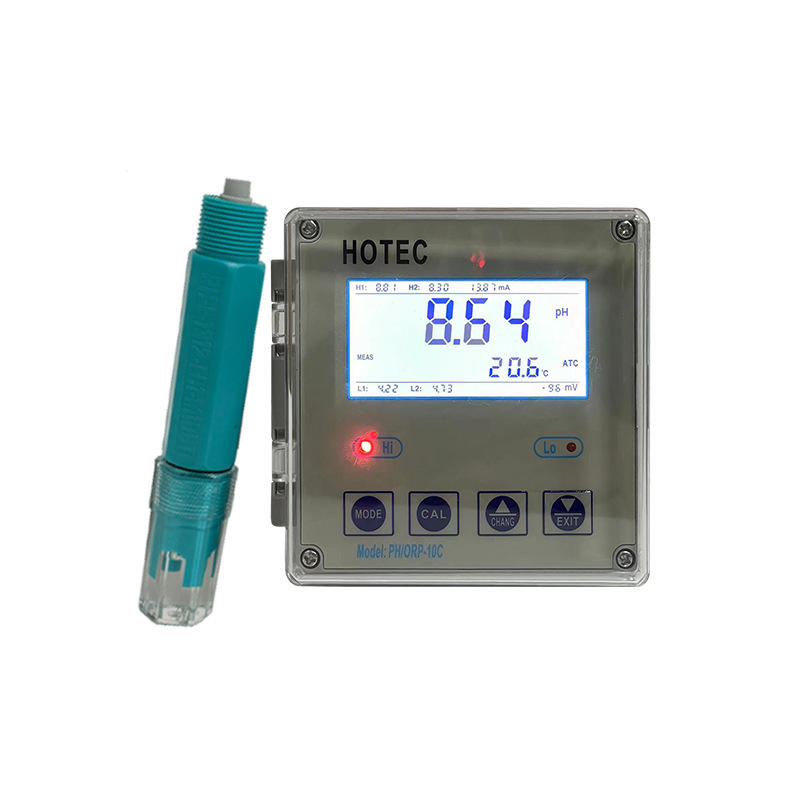 ̨��HOTEC��̩PH-10C��ҵPH�ƿ����� PH-100C����PHֵˮ�ʼ����
