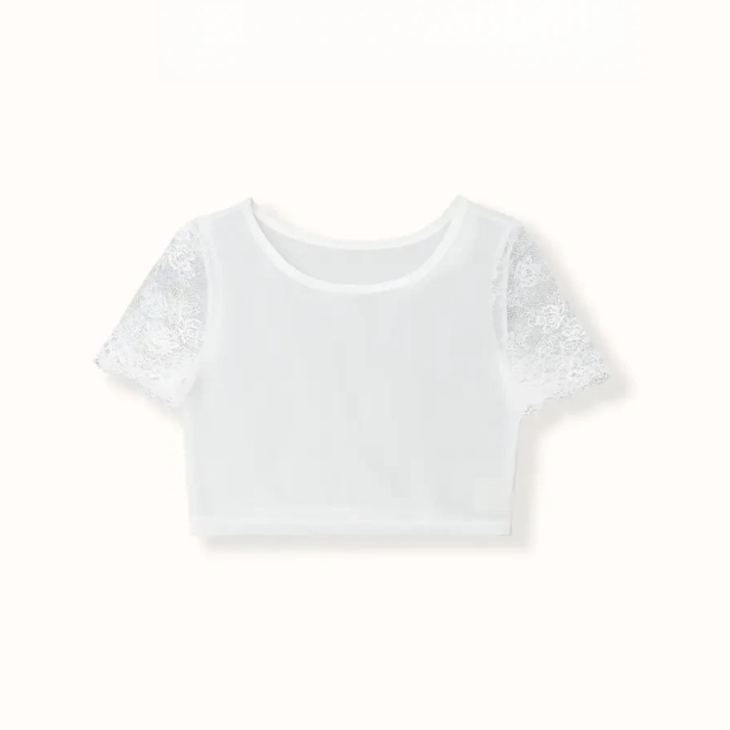 [Versatile and easy to match] Summer New Chinese Style Everyday Short Lace Patchwork Women's Slimming Versatile Base Layer Vest Top