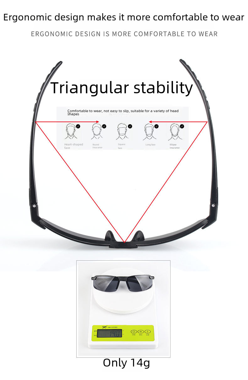 3043 nakts redzamības saulesbrilles vīriešu saulesbrilles ar ultravioleto starojumu, dienas un nakts divējāda pielietojuma makšķerēšanas un braukšanas brilles_voghion.com