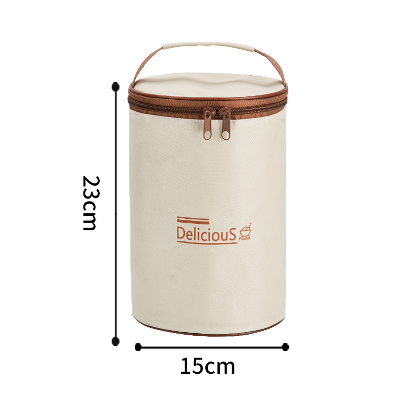 Portátil Bolsa de aislamiento de almuerzo picnic al aire libre papel de aluminio engrosada caja de almuerzo bolsa de gran capacidad de aislamiento térmico bolsa de almuerzo frío