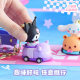 [ran Red Jewelry] Sanrio Family Frosted Sugar Sweetheart Series Car Hand Rope Keychain Accessories Wholesale