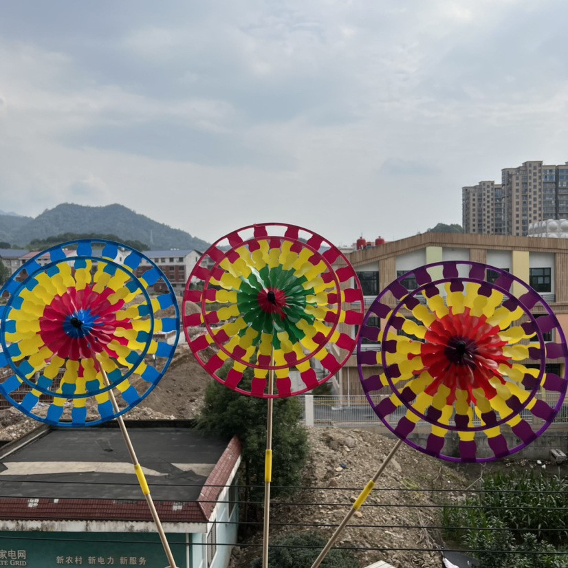 더블 레이어 대형 조롱박 풍차