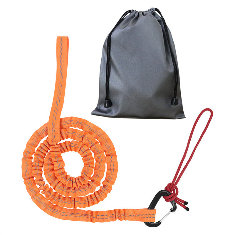 山地车骑行弹力拉绳亲子拉力绳自行车牵引绳儿童牵引绳自行车拖车