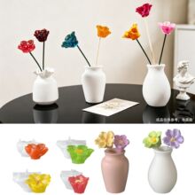 ���� ˮ���ν�diy���廨���辰װ�ΰڼ��轺ģ��diy��޹ʯ��ģ��