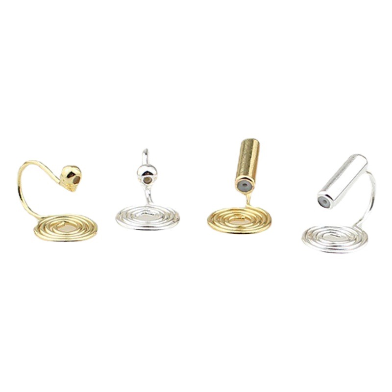 DIY jewelry accessories ear studs earrings ear clip mosquito coil ear clip converter painless clip mosquito coil