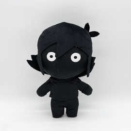 跨境新品omori stranger plush 大森游戏周边小黑人毛绒玩偶公仔