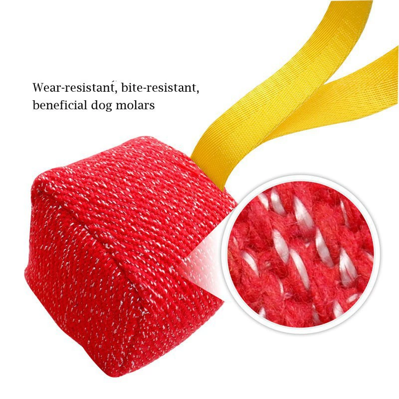 Pet Bite Pillow Nibbling Teething German Shepherd Rough Hemp