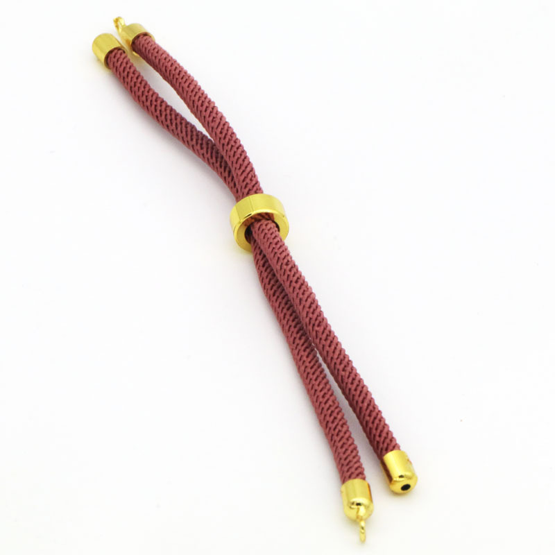 1 Piece Diameter 3mm Cord Copper Solid Color Rope display picture 28