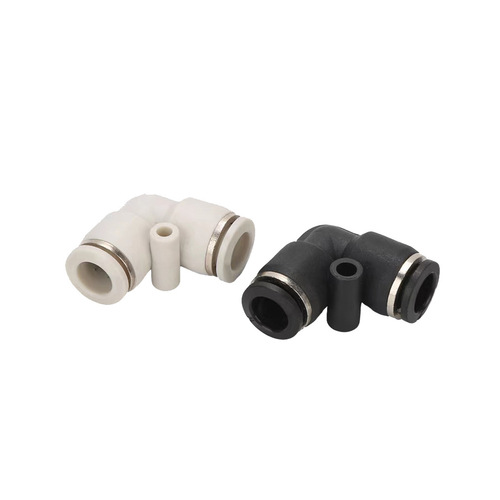 Right-angle plastic elbow fast connection PV-4 6 8 10 12 pneumatic component hose quick connector pneumatic joint