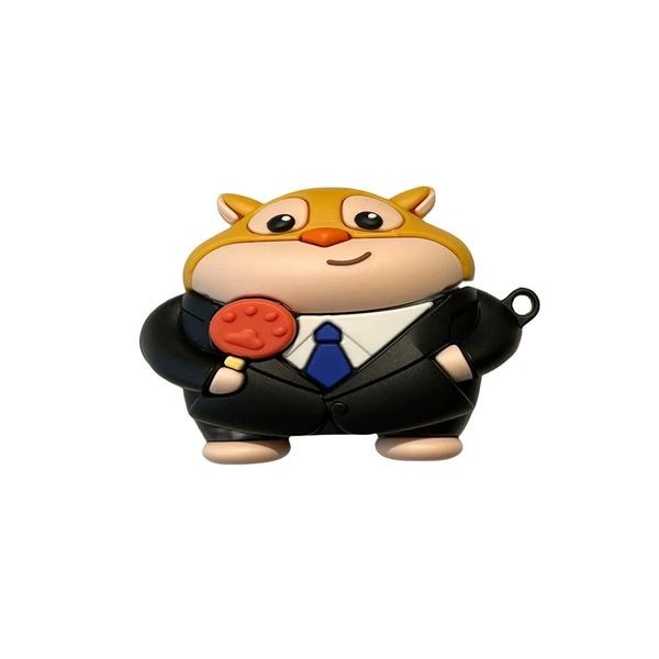 Silicone soft shell-suit pine mouse