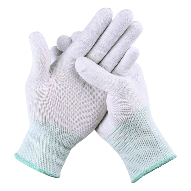 Guantes de Trabajo de Nailon, Nailon, Antideslizante y Transpirable, para Trabajo Industrial y Protección image 1