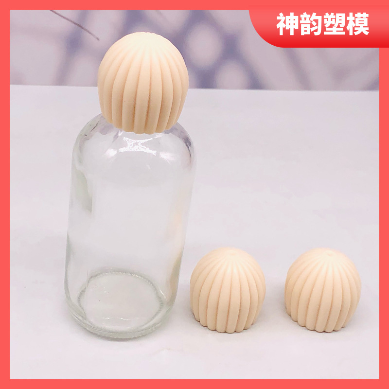 厂家直销瓶盖24牙菠萝盖化妆品乳液盖 24牙圆球线形洗衣液塑料瓶