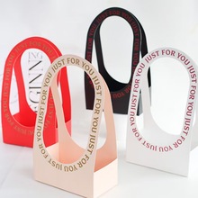 母亲节长方形时尚简约手提花盒手提可折叠花盒量大详谈