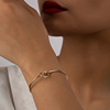 Fashionable brand advanced jewelry, women's bracelet, European style, high-quality style, simple and elegant design