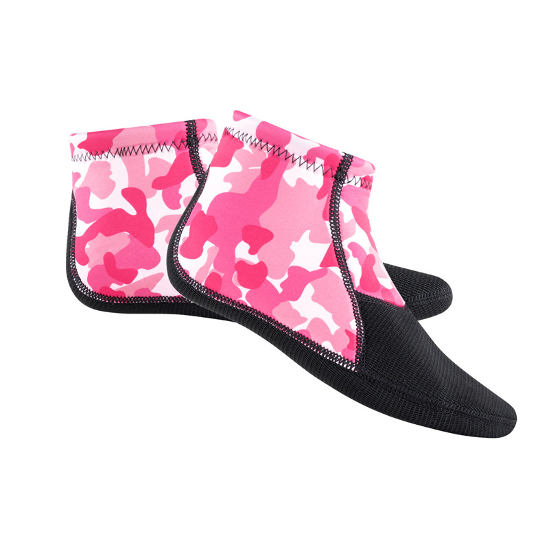 Camouflage 3mm Neoprene Diving Socks For Men Non-slip Water Shoes_voghion.com