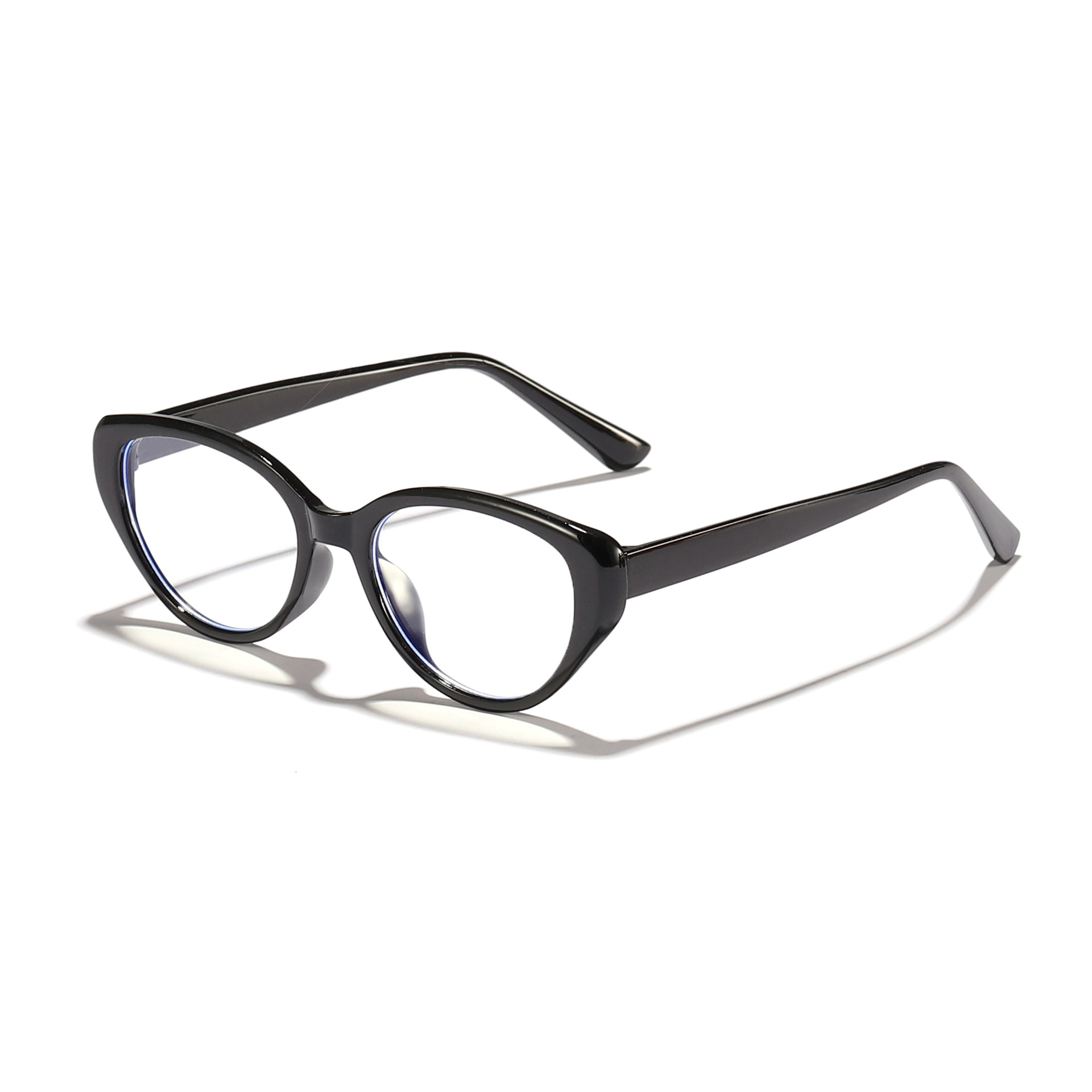 Gafas de sol retro ojo de gato, cara redonda cuadrada de moda femenina, delgado, pequeño libro rojo, el mismo estilo, gafas de sol de alta gama de estilo europeo y americano