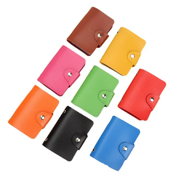 Hot-Selling Factory Direct Sales Card Holder with Fixed Embossed Logo Text Advertising Exhibition Event Bank Insurance Small Gifts