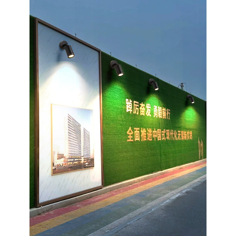 Водонепроницаемый рекламный щит прожектор на открытом воздухе длинный столб витрина настенная прожектор