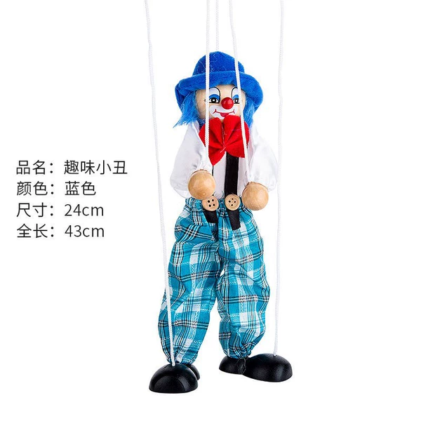 Blue puppet