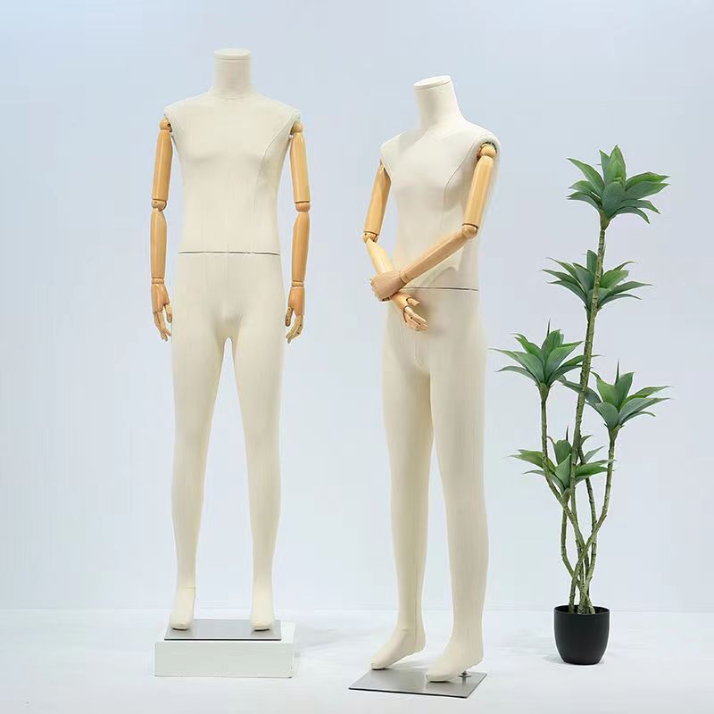 Maniquí Tridimensional de Cuerpo Completo de Plástico, para Tienda de Ropa y Fotografía
