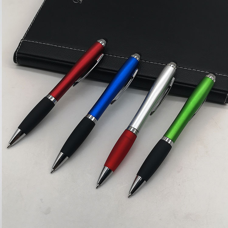 彩色葫芦型触屏圆珠笔扭动塑料葫芦笔礼品广告多功能圆珠笔批发|undefined