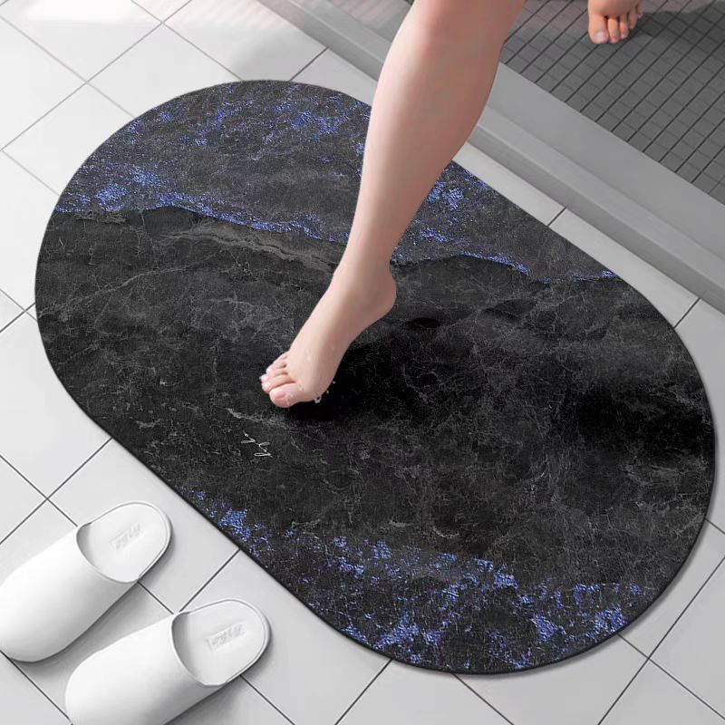 北欧浴室珪藻泥吸水性滑り止めフロアマット浴室トイレドア速乾性フットマットホームキッチンフロアマット|undefined