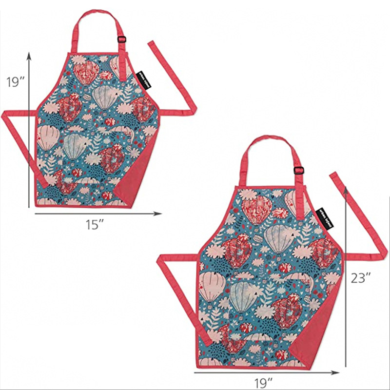 围裙时尚纯棉厨房厨师奶茶咖啡店美甲工作服