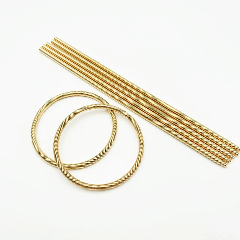 Браслет с золотой пружиной DIY спиральное телескопическое кольцо на руку Европа и США трансграничные браслеты продукты электрофорез сохранение цвета прямые продажи с фабрики