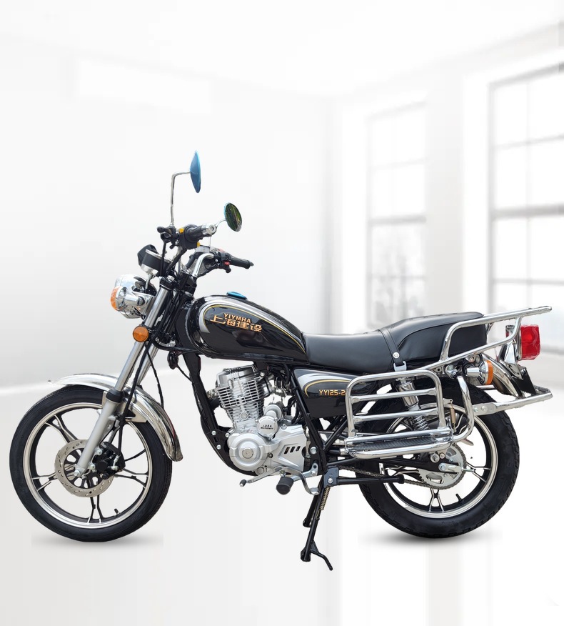 Cross-border Motorcycle: New GN125 150CC Jianshe Prince model, National IV standard, fuel-injected two-wheeled motorcycle
