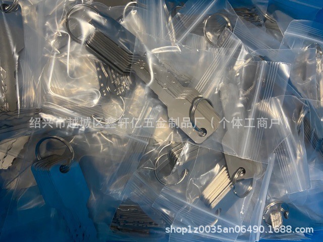跨境热销外贸十合一钥匙胚locksmithstoolsLockpick透明袋子批发|undefined