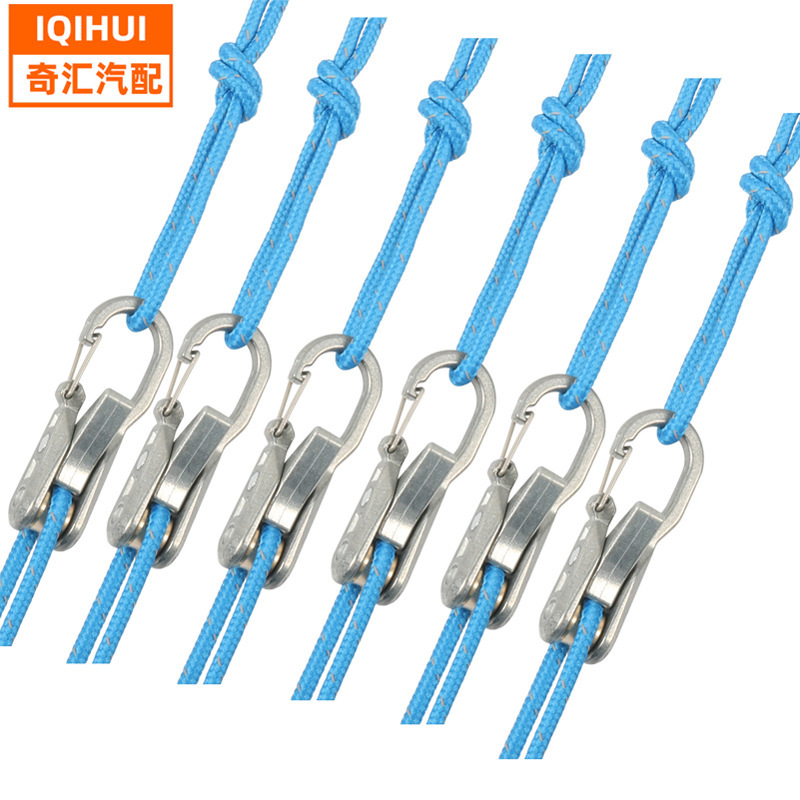 Cross-Border New Product Rope Tensioner Accessories, Paracord Hook, Outdoor Practical Rope Fastening Tool, Rv Camping Rope Tightener