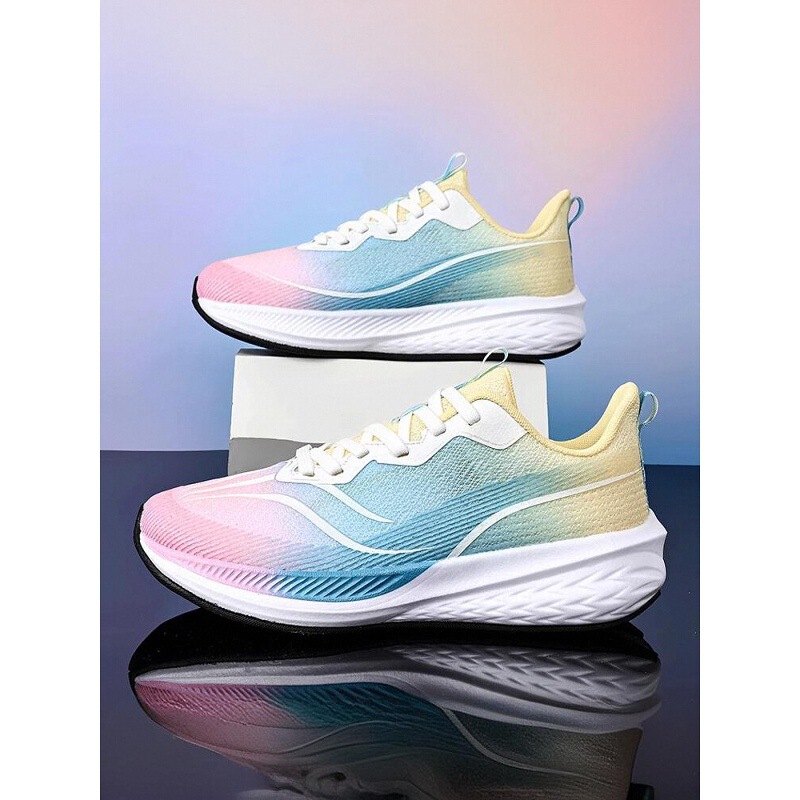 National Fashion Brand Co-Branded Badminton Shoes for Women, Summer Non-Slip Professional Tennis Shoes, Ultra-Light Shock-Absorbing Running Shoes
