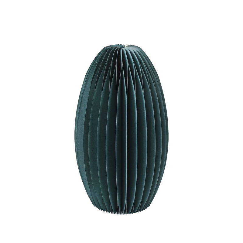 Vaso de panal de papel de color sólido 1 (verde retro)