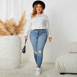 大码连衣裙;连衣裙;女式衬衫