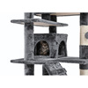 Multi -layer combination cat climbing shelf black and white cat hole cat toy, cat nest cat nest cat tree integrated large cat frame