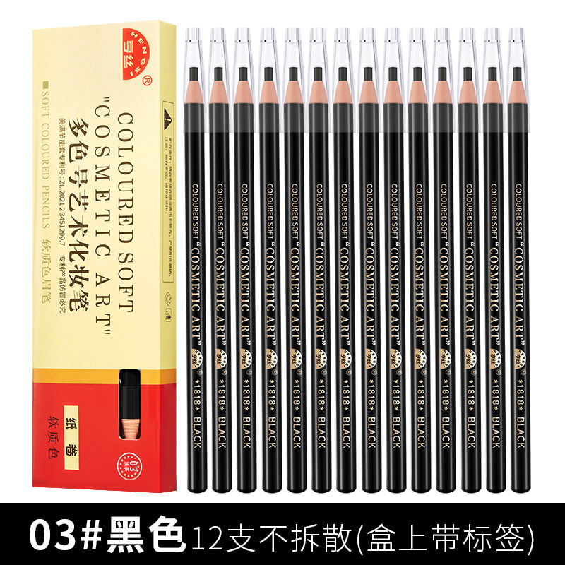 3# черная упаковка по 12 штук (с этикеткой на коробке), одна штука с этикеткой