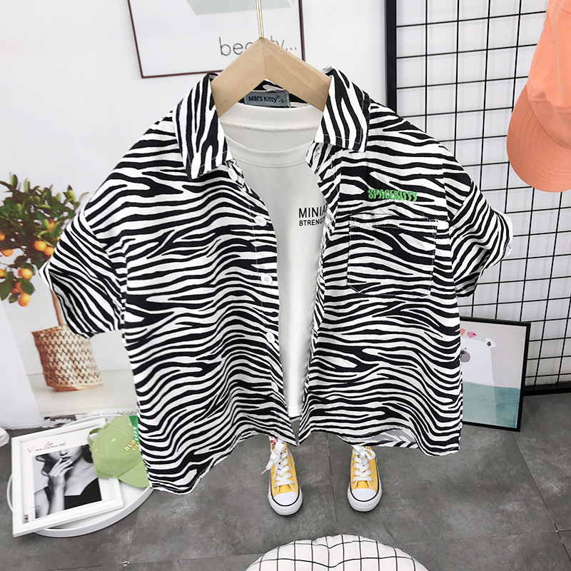 Children's fashionable shirt for boys