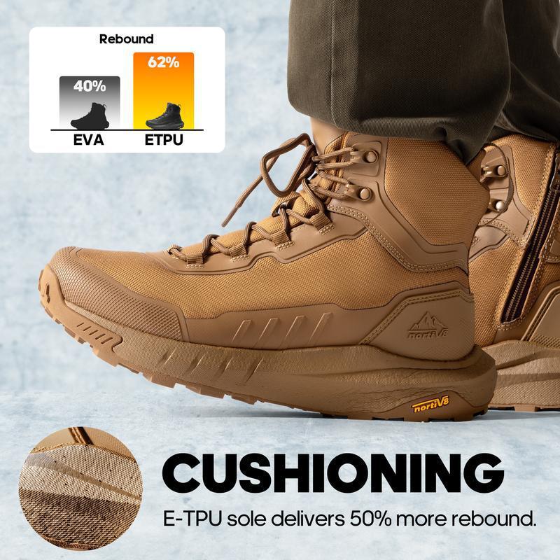 F156 High Top Security & Army Boots para hombres